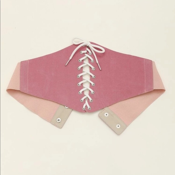 Pink Corset Belt New Cottagecore - Picture 4 of 7